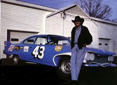 Richard Petty with #43 1960 Plymouth